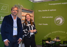 Ronald Bakker en Vendie Kroesbergen van Organic Flavour Company.